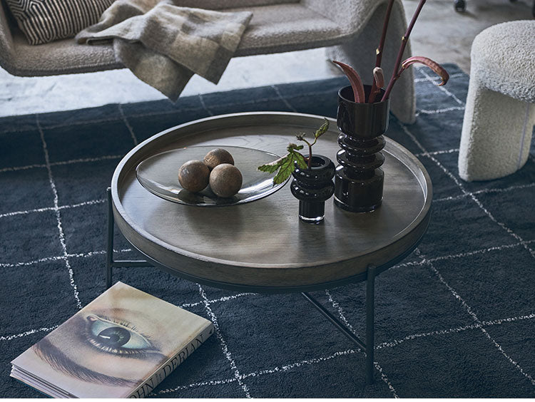 ラウンドテーブル PT-785 東谷 テーブル センターテーブル リビングテーブル ラウンドテーブル ローテーブル ソファテーブル リビング おしゃれ コーヒーテーブル 天然木 シンプル スチール脚(代引不可)