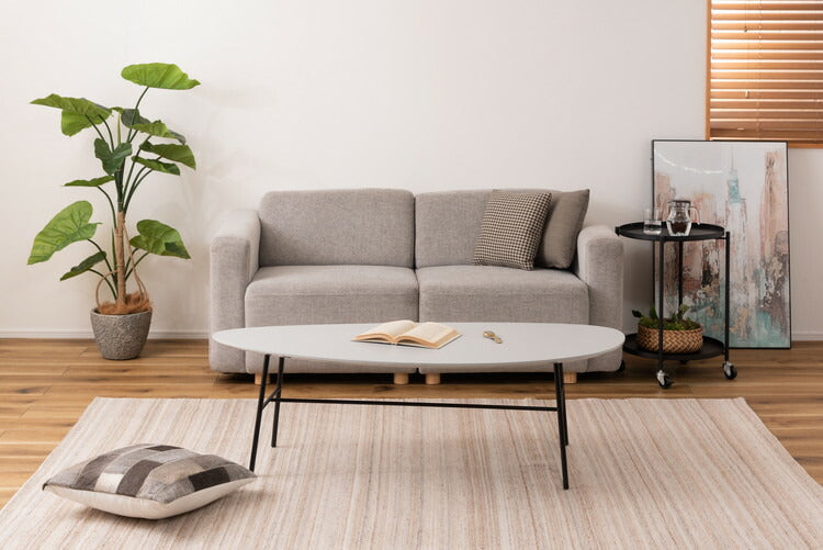 リビングテーブル ローテーブル センターテーブル 幅130cm おしゃれ 北欧 メラミン化粧 木製 天然木 ウッド コンパクト シンプル ナチュラル 東谷 リビングテーブル(代引不可)