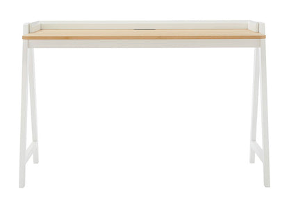 デスク パソコンデスク 幅123cm 学習机 学習デスク 勉強机 作業机 おしゃれ 北欧 木製 オーク 韓国インテリア シンプル ナチュラル 黒 ブラック 白 ホワイト 新生活(代引不可)