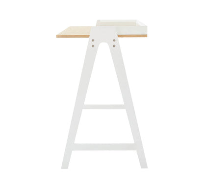 デスク パソコンデスク 幅123cm 学習机 学習デスク 勉強机 作業机 おしゃれ 北欧 木製 オーク 韓国インテリア シンプル ナチュラル 黒 ブラック 白 ホワイト 新生活(代引不可)