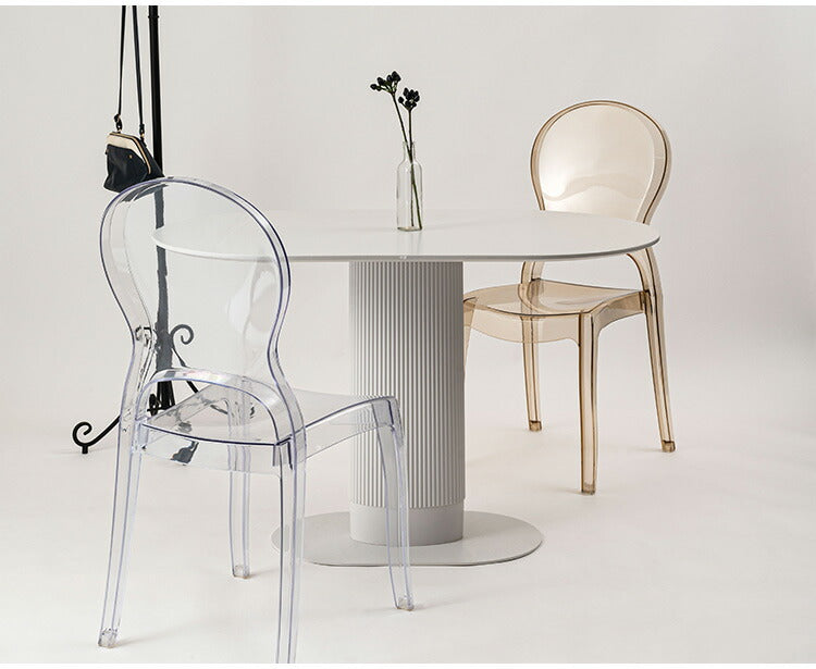 ダイニングテーブル PT-998 東谷 ダイニングテーブル 角丸 シンプル コンパクト スリム 食卓 机 テーブル デスク カフェ 1本脚 オーバル型 ホワイト 白 クラシック インダストリアル ストライプ(代引不可)