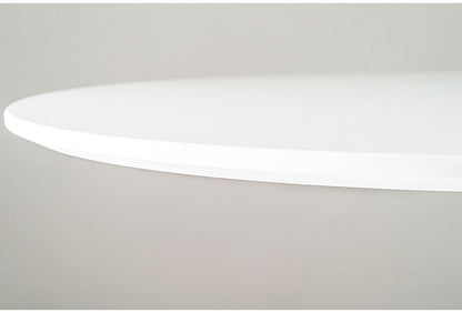 ダイニングテーブル PT-998 東谷 ダイニングテーブル 角丸 シンプル コンパクト スリム 食卓 机 テーブル デスク カフェ 1本脚 オーバル型 ホワイト 白 クラシック インダストリアル ストライプ(代引不可)