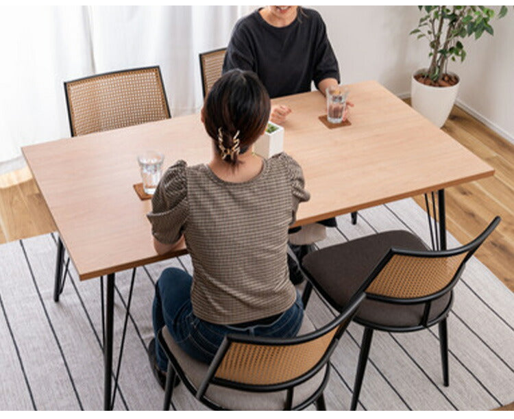 ダイニングセット 5点 テーブル幅150cm チェア4点セット PC-362 PC-338 東谷 ダイニングテーブル ダイニングチェア テーブル チェア イス 椅子 机 インテリア 北欧 おしゃれ(代引不可)