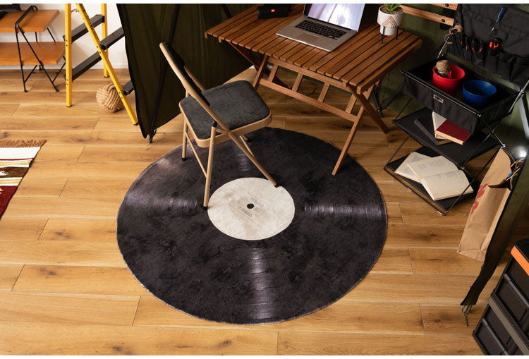 ラグ 円形 丸 直径140cm デザイン 滑り止め プリントラグ カーペット インテリア 北欧 かわいい おしゃれ シンプル rug 絨毯 オールシーズン 冬 夏 丸形 ラウンド(代引不可)
