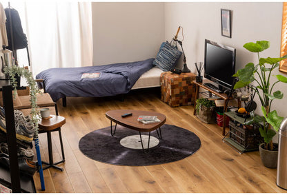 ラグ 円形 丸 直径140cm デザイン 滑り止め プリントラグ カーペット インテリア 北欧 かわいい おしゃれ シンプル rug 絨毯 オールシーズン 冬 夏 丸形 ラウンド(代引不可)