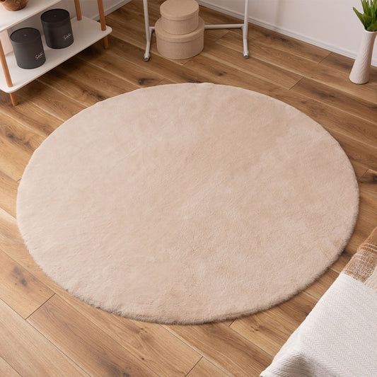 ラグ 円形 丸 直径150cm 無地 デザイン 滑り止め プリントラグ カーペット インテリア 北欧 かわいい おしゃれ シンプル rug 絨毯 オールシーズン 冬 夏 丸形 ラウンド(代引不可)