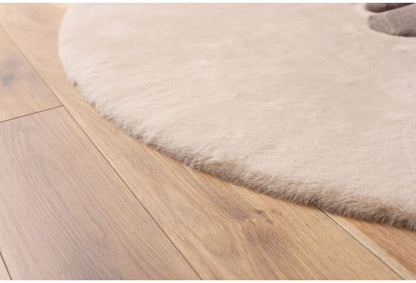 ラグ 円形 丸 直径150cm 無地 デザイン 滑り止め プリントラグ カーペット インテリア 北欧 かわいい おしゃれ シンプル rug 絨毯 オールシーズン 冬 夏 丸形 ラウンド(代引不可)