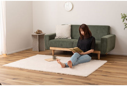 ラグ 円形 長方形 幅130×奥行180cm デザイン 滑り止め プリントラグ カーペット インテリア 北欧 かわいい おしゃれ シンプル rug 絨毯 オールシーズン 冬 夏 丸形 ラウンド(代引不可)