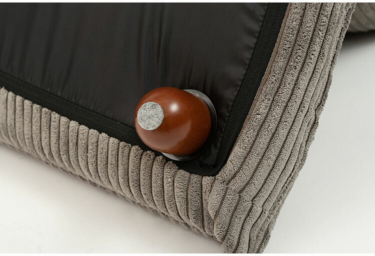 座椅子 フロアチェア おしゃれ コンパクト 小さい 小さめ 折りたたみ式 脚付き コーデュロイ シンプル ベージュ グレー(代引不可)