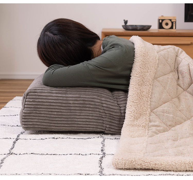 座椅子 クッションチェア コーデュロイ スマホソファ こたつソファ 座いす リクライニング フロアチェア クッション おしゃれ 背もたれ 北欧 ベージュ グレー(代引不可)