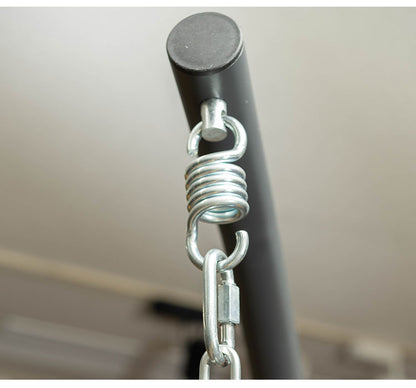 ハンギングチェア 自立式 折りたたみ式 ガーデン ベランダ チェア 椅子 イス アウトドア ルーフ付き おしゃれ 北欧 吊り下げ 日よけ リゾート おしゃれ 大きめ ゆったり メッシュ ブラック(代引不可)