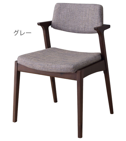 トニー ダイニングチェア パーソナルチェア 約幅52cm グレー 木製 合皮 完成品 リビング 在宅ワーク 店舗 インテリア家具 北欧(代引不可)