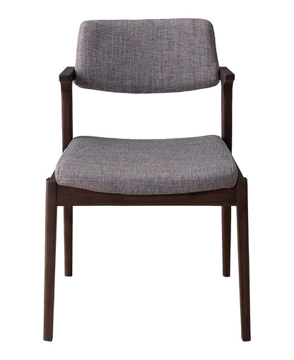 トニー ダイニングチェア パーソナルチェア 約幅52cm グレー 木製 合皮 完成品 リビング 在宅ワーク 店舗 インテリア家具 北欧(代引不可)