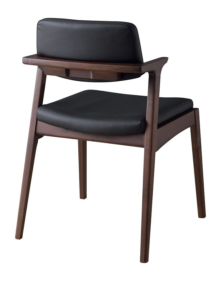 トニー ダイニングチェア パーソナルチェア 約幅52cm グレー 木製 合皮 完成品 リビング 在宅ワーク 店舗 インテリア家具 北欧(代引不可)