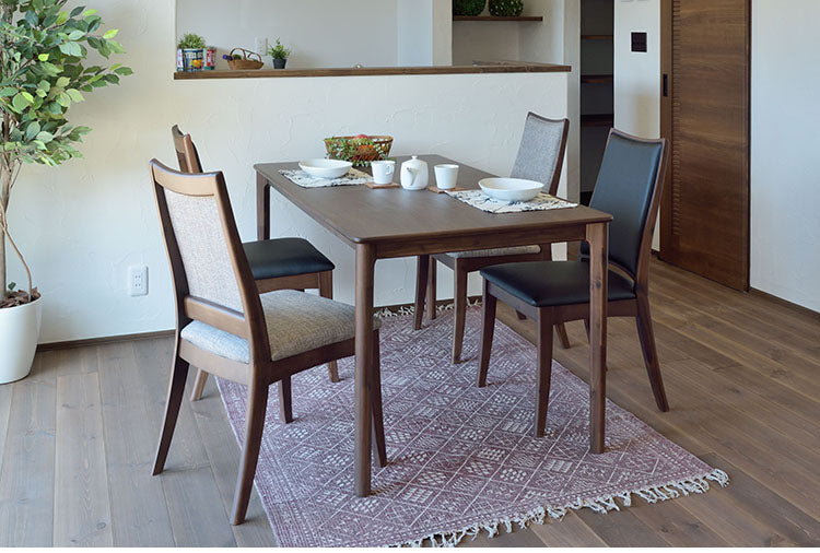 ルーシー ダイニングチェア 座面高さ45cm チェア 椅子 食卓 木製 北欧 合皮 レザー ファブリック グレー ライトブラック インテリア おしゃれ(代引不可)