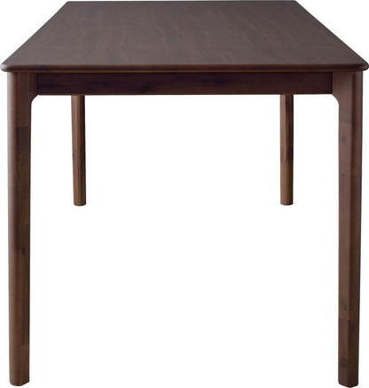 ダイニングテーブル リビングテーブル 約幅150cm ブラウン 木製 アジャスター付き 組立品 リビング インテリア家具 備品 おしゃれ インテリア(代引不可)