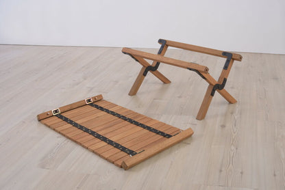 マシュー ロールトップテーブル 折りたたみテーブル ダイニングテーブル テーブル センターテーブル 木製 天然木 机 おしゃれ アウトドア 幅110cm キャンプ BBQ レジャー ベランダ 庭 ガーデン(代引不可)