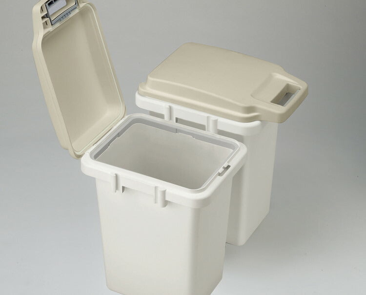 ゴミ箱 おしゃれ キッチン 70リットル 分別 フタ付き ダストボックス におい漏れ防止 におい パッキン 北欧 シンプル ホワイト(代引不可)