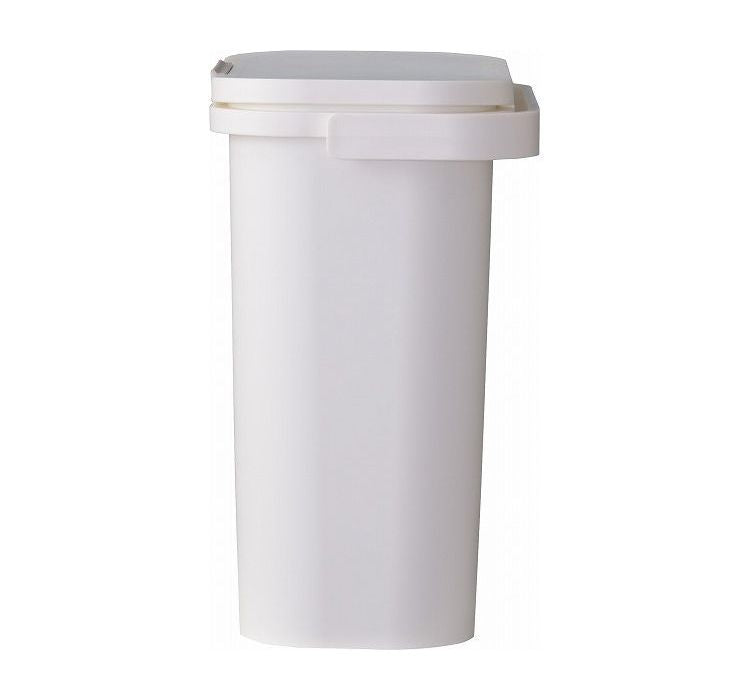 ゴミ箱 おしゃれ 10リットル フタ付き ダストボックス 運べる 持ち運び アウトドア おむつ サニタリー 車内 におい漏れ防止 におい パッキン シンプル ホワイト(代引不可)