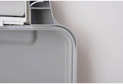 ゴミ箱 ダストボックス 抗菌ペール 抗菌 防臭 防汚加工 パッキン付き キッチン 連結可能 ロック付き シンプル 菌に強い 33L 分別 ホワイト グレー(代引不可)