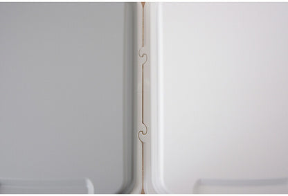 ゴミ箱 ダストボックス 抗菌ペール 抗菌 防臭 防汚加工 パッキン付き キッチン 連結可能 ロック付き シンプル 菌に強い 45L 分別 ホワイト グレー(代引不可)