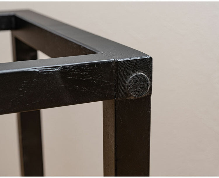 リビングテーブル ガラステーブル センターテーブル ローテーブル テーブル 天然木 幅110cm ナチュラル ブラック おしゃれ 北欧 モダン シンプル 強化ガラス(代引不可)