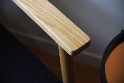 ラウンジソファ ソファー パーソナルチェア 約幅69.5cm 1人掛け ブラック 肘付き ラウンジソファー 完成品 リビング ダイニング(代引不可)