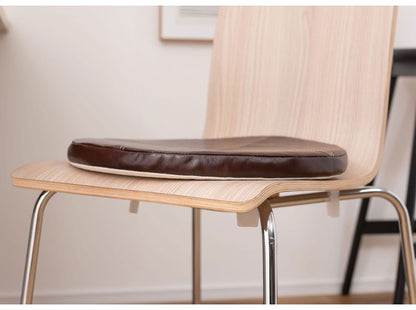 シートクッション シートクッション クッション 椅子用クッション 座面クッション ボンデッドレザー レザークッション ヴィンテージ おしゃれ インテリア 新生活 省スペース コンパクト(代引不可)