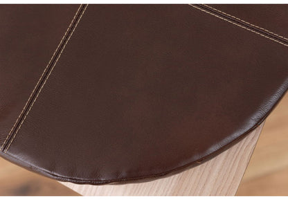 シートクッション シートクッション クッション 椅子用クッション 座面クッション ボンデッドレザー レザークッション ヴィンテージ おしゃれ インテリア 新生活 省スペース コンパクト(代引不可)