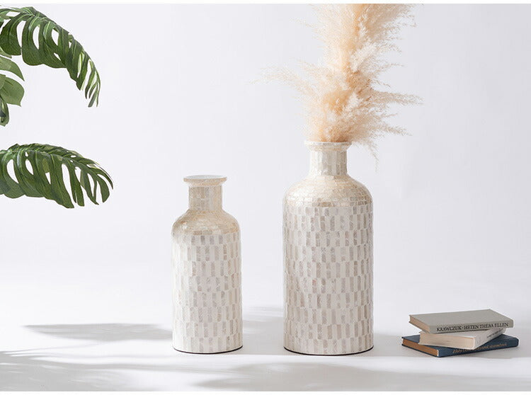 ベースオブジェL SLY-60 東谷 ベースオブジェL ベースオブジェ フラワーベース カピスシェル カピス貝 貝 海岸 天然 高級感 ラグジュアリー ナチュラル モダン アジアン ヨーロッパ 軽量(代引不可)