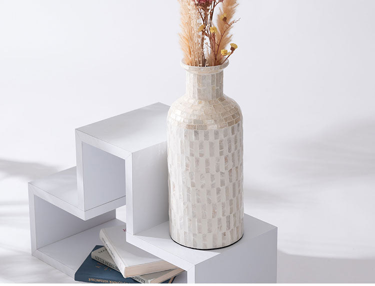 ベースオブジェS SLY-60 東谷 ベースオブジェS ベースオブジェ フラワーベース カピスシェル カピス貝 貝 海岸 天然 高級感 ラグジュアリー ナチュラル モダン アジアン ヨーロッパ 軽量(代引不可)