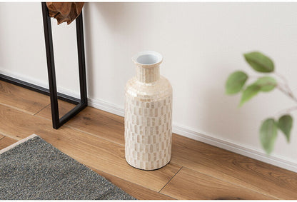 ベースオブジェS SLY-60 東谷 ベースオブジェS ベースオブジェ フラワーベース カピスシェル カピス貝 貝 海岸 天然 高級感 ラグジュアリー ナチュラル モダン アジアン ヨーロッパ 軽量(代引不可)