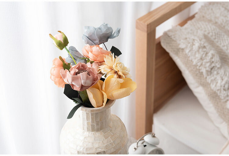 ベースオブジェS SLY-60 東谷 ベースオブジェS ベースオブジェ フラワーベース カピスシェル カピス貝 貝 海岸 天然 高級感 ラグジュアリー ナチュラル モダン アジアン ヨーロッパ 軽量(代引不可)