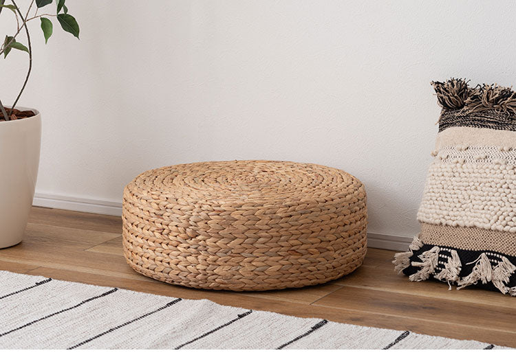 ロースツールL SLY-60 東谷 ロースツール ウォーターヒヤシンス 椅子 低い椅子 スツール おしゃれ ボヘミアン 低い ミニスツール コンパクト かわいい アジアン リゾート 北欧 ナチュラル 韓国(代引不可)