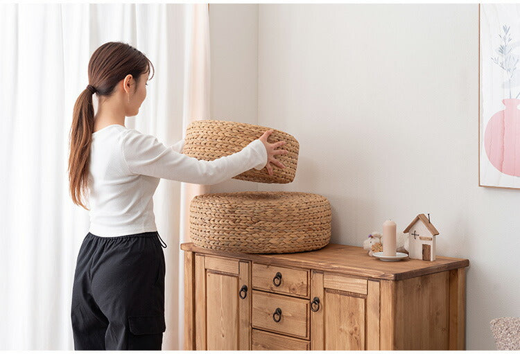 ロースツールL SLY-60 東谷 ロースツール ウォーターヒヤシンス 椅子 低い椅子 スツール おしゃれ ボヘミアン 低い ミニスツール コンパクト かわいい アジアン リゾート 北欧 ナチュラル 韓国(代引不可)