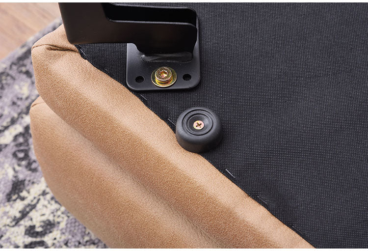 オットマン スツール ソファ ソファー チェア 足置き 1人掛け ポケットコイル 2way ロータイプ使用可 スチール脚 レザー風 高級感 おしゃれ ベージュ(代引不可)