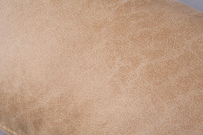 オットマン スツール ソファ ソファー チェア 足置き 1人掛け ポケットコイル 2way ロータイプ使用可 スチール脚 レザー風 高級感 おしゃれ ベージュ(代引不可)