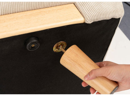 ソファ ソファ ソファー コーデュロイ 天然木 ナチュラル シンプル 幅160cm ワイド 大きめ 二人掛け 三人掛け 木製 北欧 新生活 おしゃれ グリーン グレー ライトグレー インテリア おしゃれ(代引不可)