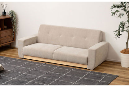 ソファ ソファ ソファー コーデュロイ 天然木 ナチュラル シンプル 幅160cm ワイド 大きめ 二人掛け 三人掛け 木製 北欧 新生活 おしゃれ グリーン グレー ライトグレー インテリア おしゃれ(代引不可)