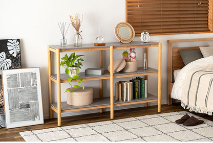 シェルフ 120 TAC-502 東谷 シェルフ ワイド 収納 収納棚 ラック オープンラック 3段 三段 見せる収納 シンプル 北欧 ナチュラル シンプル(代引不可)