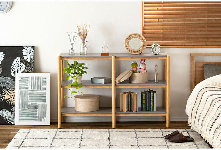 シェルフ 120 TAC-502 東谷 シェルフ ワイド 収納 収納棚 ラック オープンラック 3段 三段 見せる収納 シンプル 北欧 ナチュラル シンプル(代引不可)