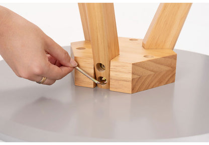 ラウンドサイドテーブル テーブル サイドテーブル ナイトテーブル ディスプレイ台 木製 天然木 パイン くすみカラー 三本脚 おしゃれ コンパクト シンプル 北欧 韓国 かわいい ナチュラル 一人暮らし(代引不可)