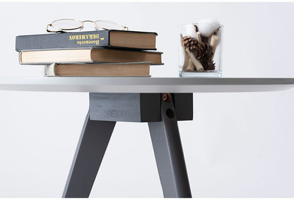 サイドテーブル 直径50cm 50×50 丸テーブル 大理石調 大理石 韓国インテリア シンプル おしゃれ スタイリッシュ テーブル ラウンドテーブル 机 つくえ 韓国 北欧 ストーン かわいい コンパクト(代引不可)