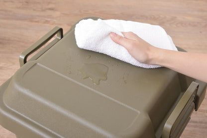 収納ボックス 収納ケース 容量30リットル 箱 アウトドア 衣類収納 おもちゃ箱 フタ付き 座れる スツール プラスチック シンプル ミリタリー おしゃれ(代引不可)