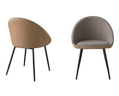 チェア ダイニングチェア リビングチェア カフェチェア 椅子 イス 北欧 おしゃれ インテリア ブラウン ナチュラル(代引不可)