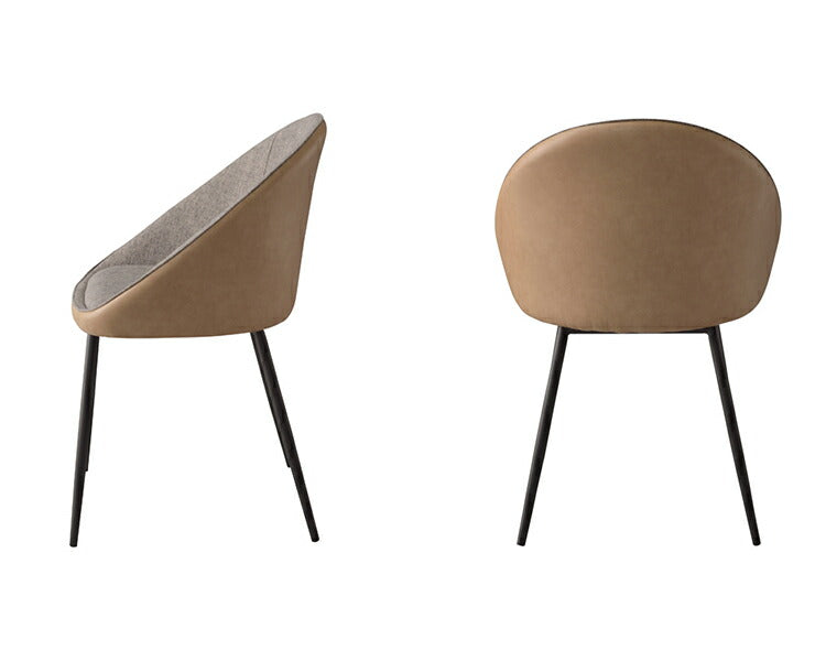 チェア ダイニングチェア リビングチェア カフェチェア 椅子 イス 北欧 おしゃれ インテリア ブラウン ナチュラル(代引不可)