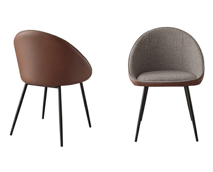 チェア ダイニングチェア リビングチェア カフェチェア 椅子 イス 北欧 おしゃれ インテリア ブラウン ナチュラル(代引不可)