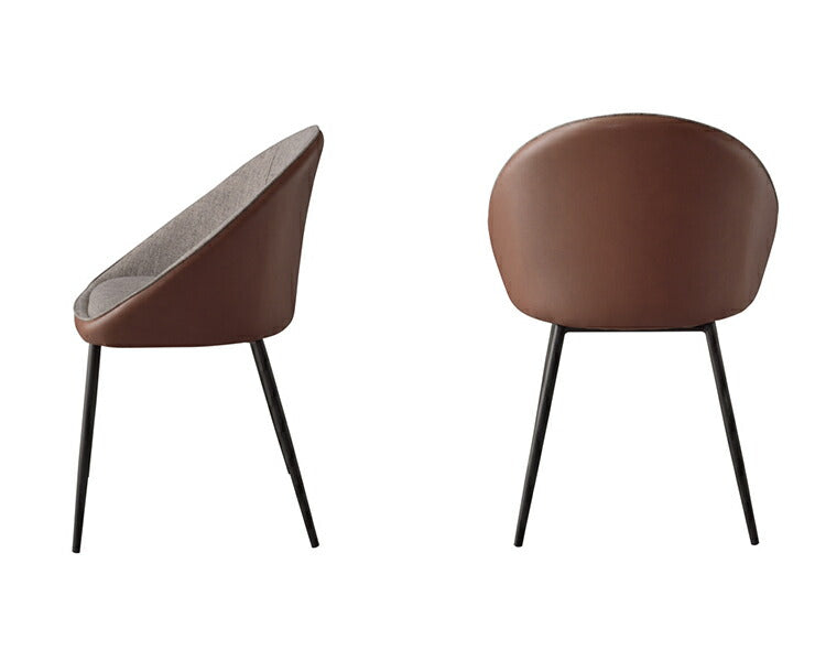 チェア ダイニングチェア リビングチェア カフェチェア 椅子 イス 北欧 おしゃれ インテリア ブラウン ナチュラル(代引不可)