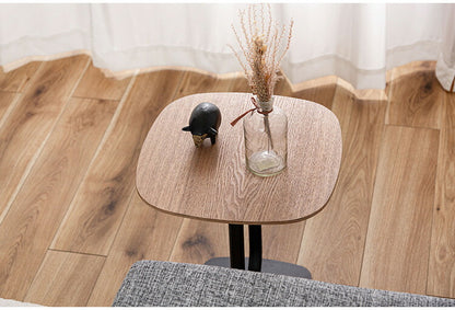 サイドテーブル TEC-84 東谷 サイドテーブル テーブル 机 ナイトテーブル スリム おしゃれ モダン ベッドサイドテーブル ブラックスチール スチール ディスプレイ シンプル 高級感 黒(代引不可)