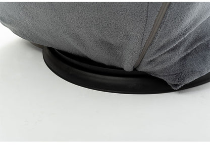 座椅子 リクライニングチェア 回転式 完成品 フロアチェア 折りたたみチェア 背もたれ 1人掛け 一人暮らし リビングチェア 肘掛け 安定感 アームレスト(代引不可)